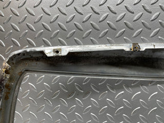W123 bonnet grill frame chrome used OEM